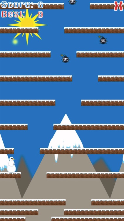 Snowman sliding-snowman maker