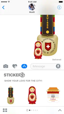 Game screenshot Places: Stamps and Stickers hack