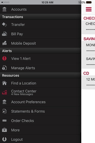 Bank of Texas Mobile screenshot 2