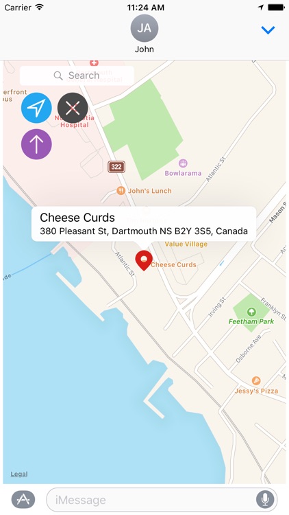 MapMap - Share locations & maps for iMessage screenshot-3