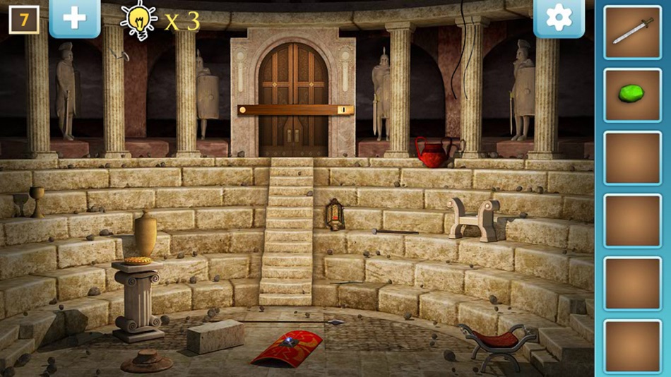#1. 密室逃脱:逃出阴森神庙3 (iOS) 由: XIAN JIAO LAI