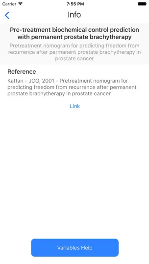 Скриншот CORAL: Prostate Cancer Risk And Survival на iPhone 4