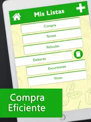 lista de la compra crea notas ipad capturas de pantalla 1