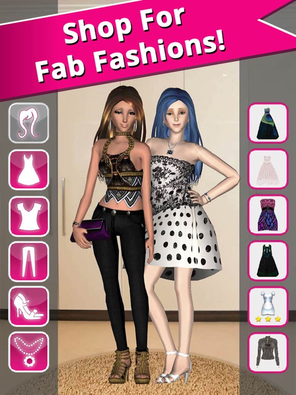 Style Me Girl - Free 3D Fashion Dressup screenshot