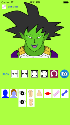 CharacterMaker for Dragon Ball screenshot 1