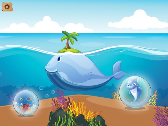 Underwater Puzzle – Sea and Ocean Animals for Kids iPad screenshot