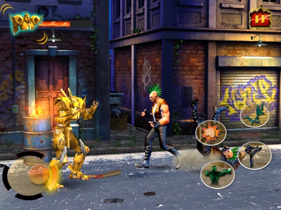 Robot Street Fight Training iPad screenshot