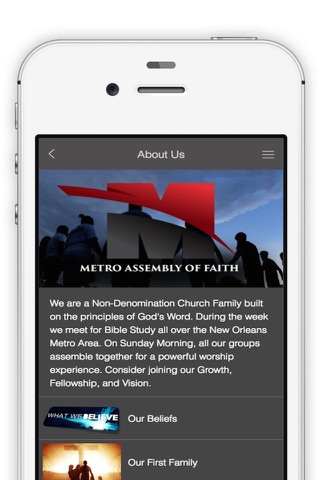 Metro Church NOLA screenshot 2