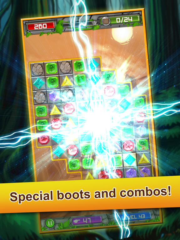 Jewels Adventure - A Journey In Saga World iPad screenshot