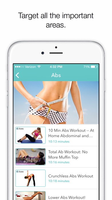 Screenshot #2 pour FitLife for Women: Challenging Exercises Focusing on Abs, Legs, Butt, Cardio, and Yoga!