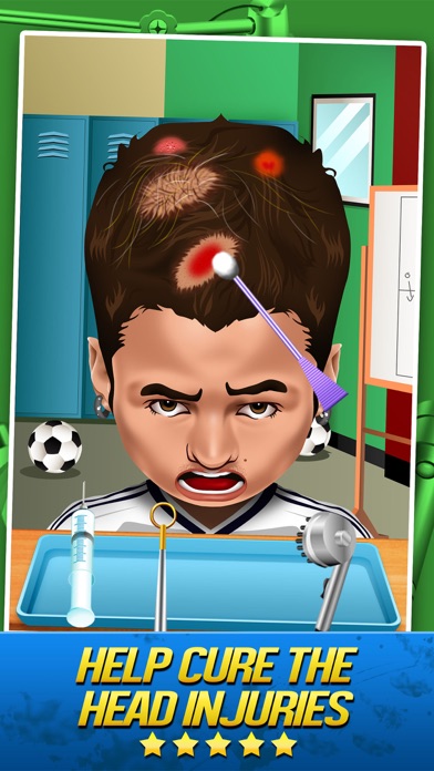 Soccer Star Hair Doctor Clinic screenshot 3