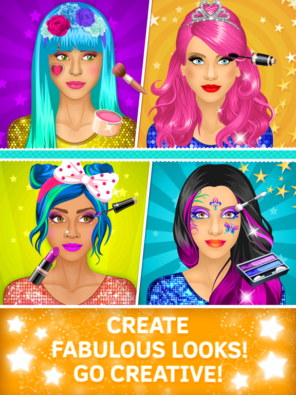 Screenshot #6 pour Jeux de maquillage et de coiffure pour fille