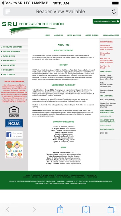 SRU FCU Mobile Banking screenshot-3