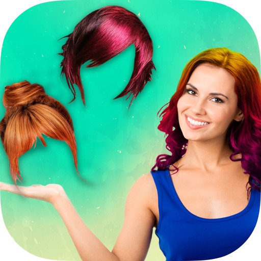 Makeover photo editor - hairstyles haircuts icon