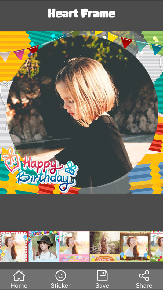Happy Birthday Frame 360 - 1.0 - (iOS)