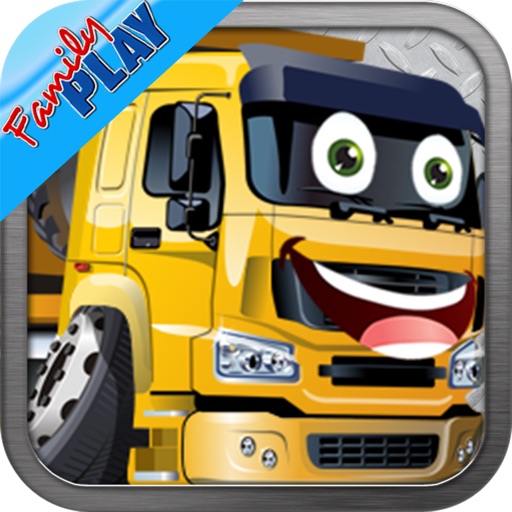 Trucks Jigsaw Puzzles: Kids Trucks Cartoon Puzzles icon