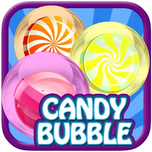 Candy Bubble Game Icon