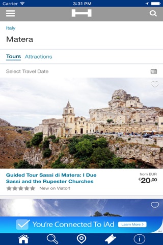 Matera Hotels + Compare and Booking Hotel for Tonight with map and travel tour screenshot 2