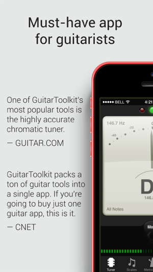 ‎GuitarToolkit - tuner, metronome, chords & scales Screenshot