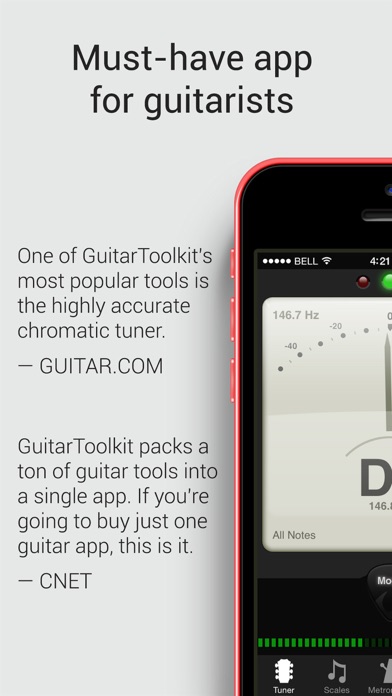 GuitarToolkit - tuner