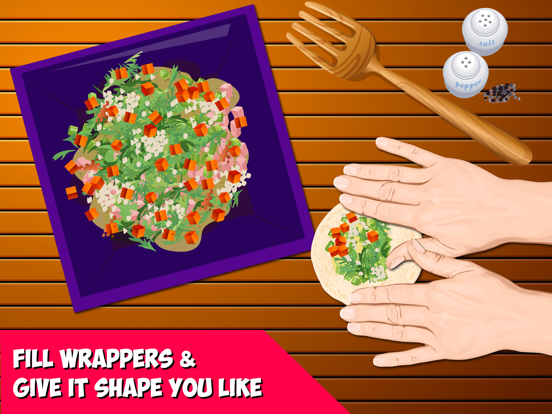Screenshot #4 pour Dumpling Kitchen Cooking - Chef petit jeu Filles