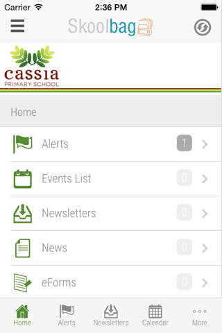 Cassia Primary School - Skoolbag screenshot 2