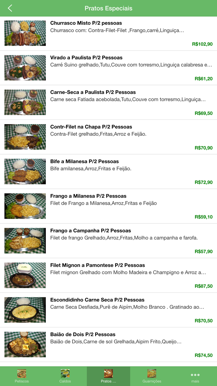 Feijão de Corda Delivery