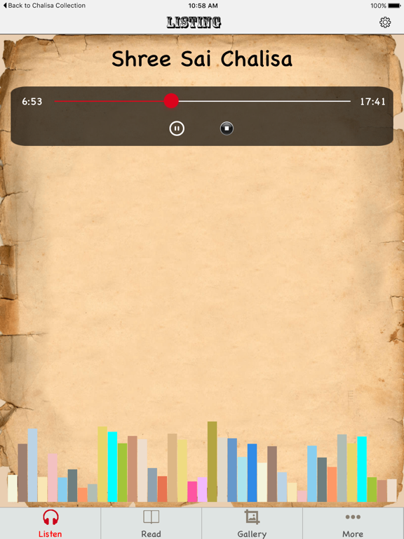 Screenshot #6 pour Sai Chalisa with Audio