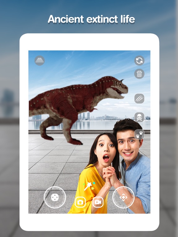 CamAR Animals - AR Stickers iPad screenshot 3 - Photo & Video app