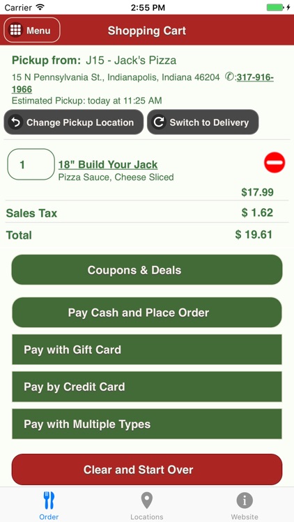 Jack's Pizza Mobile Ordering screenshot-4