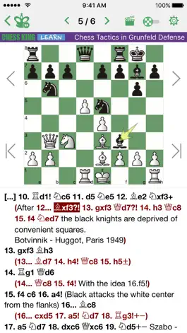 Game screenshot Chess Tactics. Grunfeld Def. apk