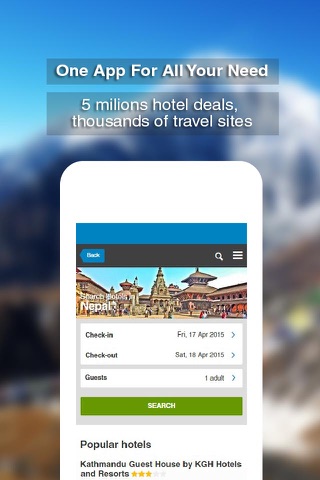 Nepal Hotel Booking 80% Deals screenshot 2