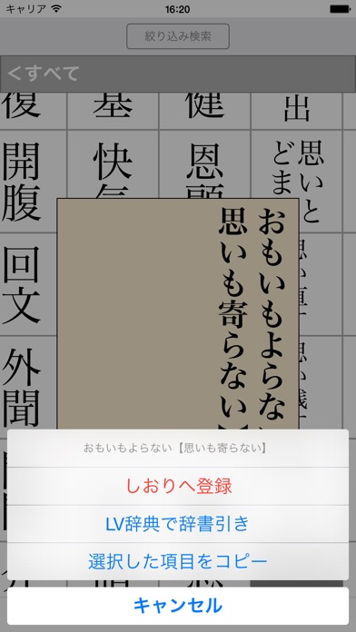 三省堂 必携用字用語辞典 第六版 screenshot1