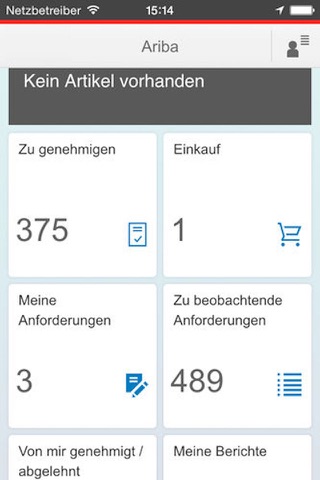 Ariba Mobile screenshot 2