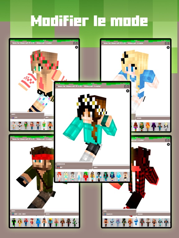 Screenshot #5 pour Skins for Minecraft PE & PC - Free Skins