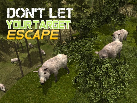 Screenshot #4 pour Simulateur sanglier chasseur sauvage - tirer animaux dans le jeu de tir de simulation