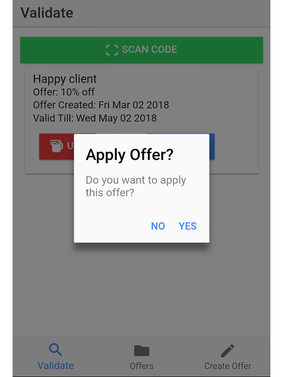 Coupon Generator iPad screenshot 6 - Shopping app