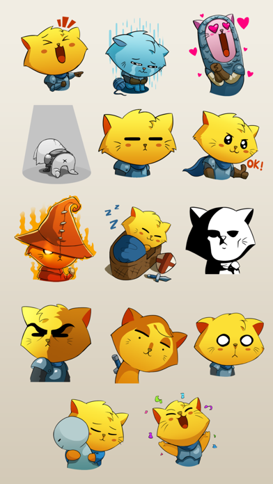 Screenshot #3 pour Cat Quest Stickers