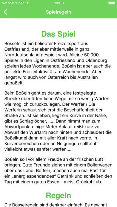 Boßeln Bildschirmfoto #3