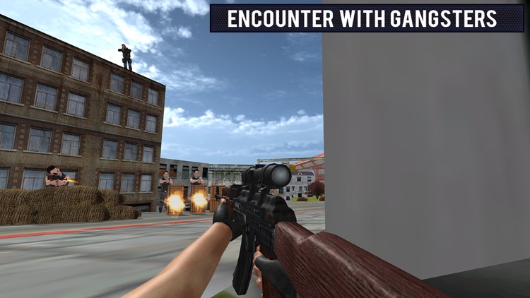 Police Car Gangster Escape Sim screenshot-4