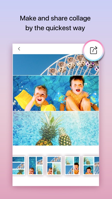 iCollage - The quickest way to make photo collageのおすすめ画像1