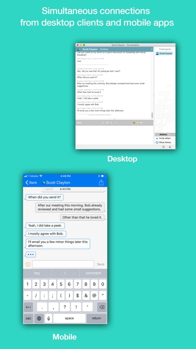 GroupWise Messenger screenshot 2