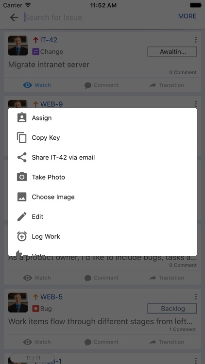 JIRA Mobile screenshot-4