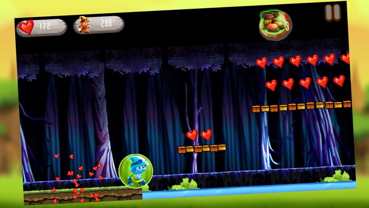 Jungle Adventures World : The cute Elf endless run and jump free games for kids screenshot-4