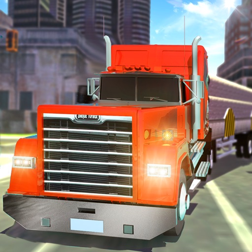 City Cargo Truck Transport 3D - 18 Wheeler Driver to Transport Cargo At Their Destination icon