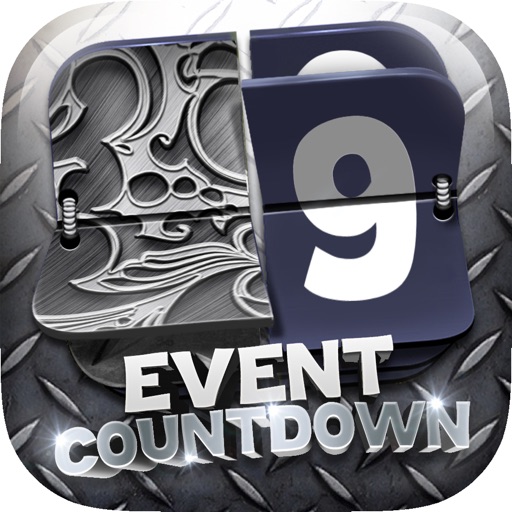 Event Countdown Fashion Wallpaper  - “ Metallic Spheres ” Pro