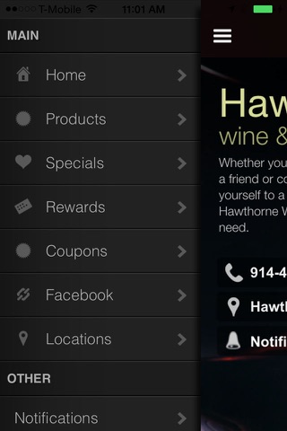 Hawthorne Wine & Spirits screenshot 2