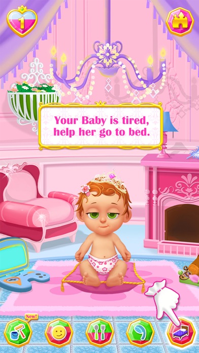 How to cancel & delete My Princess™ Enchanted Royal Baby Care from iphone & ipad 1