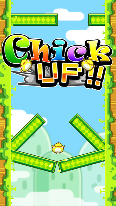 Screenshot #1 pour Chick UP!! (The Vertical Version of a Flappy Little Bird Adventure)