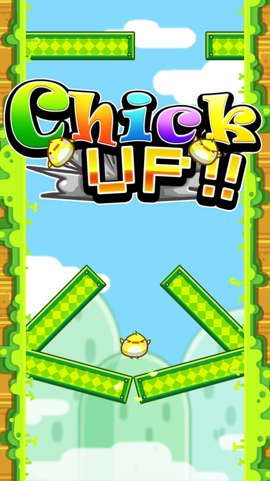 #1. Chick UP!! (The Vertical Version of a Flappy Little Bird Adventure) (iOS) 由: 允斌 谢
